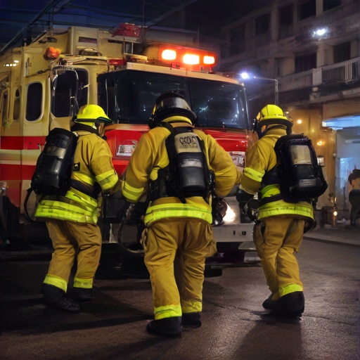 Bomberos de Guayaquil regresan a casa tras misión humanitaria en Cali