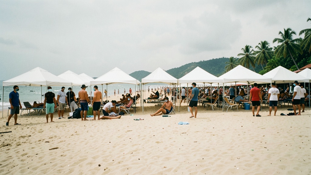Reabren Playa Varadero con 80 toldas y protocolos estrictos en Posorja