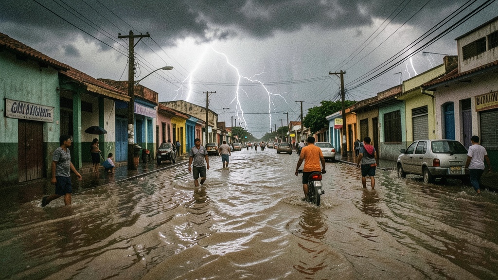 Lluvias y tormentas eléctricas dejan más de 30 sectores inundados en Guayaquil