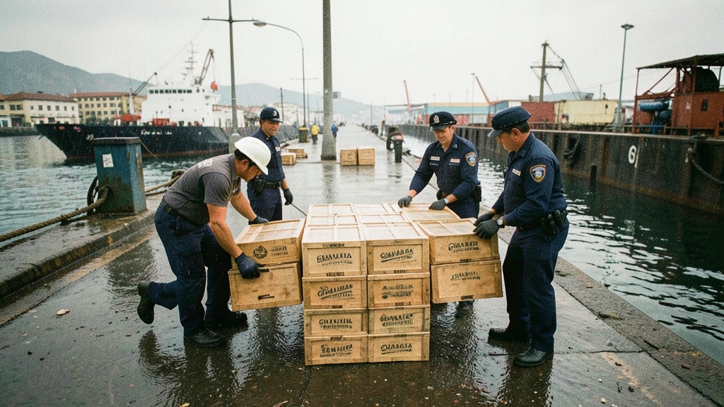 Policía incauta 5 toneladas de cocaína en el Puerto de Guayaquil tras operativos coordinados