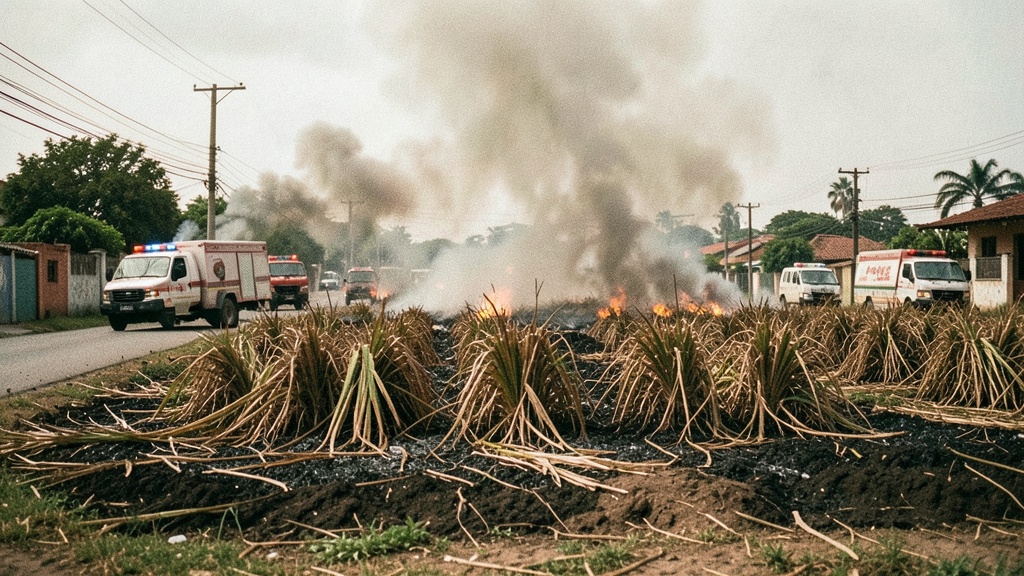 Incendio en cooperativa Santiaguito Roldós deja 5 muertos; Gobernación activa asistencia