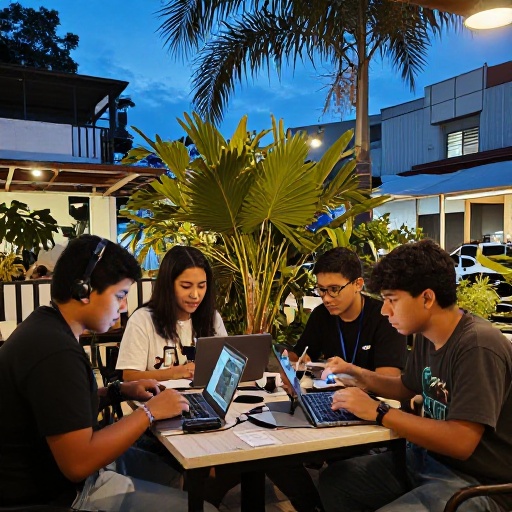 Estudiantes guayaquileños usan tecnología para resolver problemas locales en hackathon
