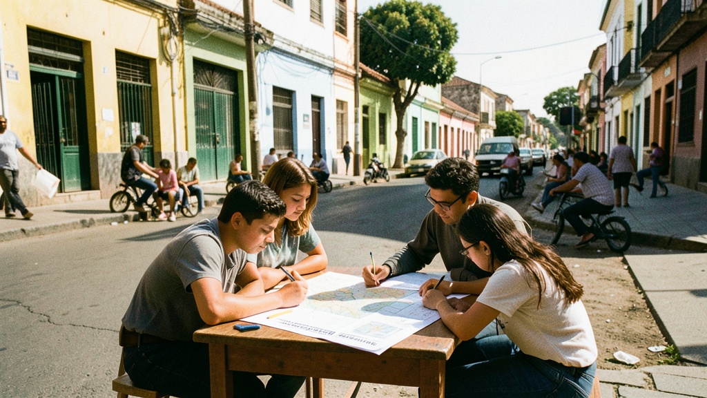 Estudiantes de arquitectura reciben reconocimiento por guía de calles seguras en Guayaquil