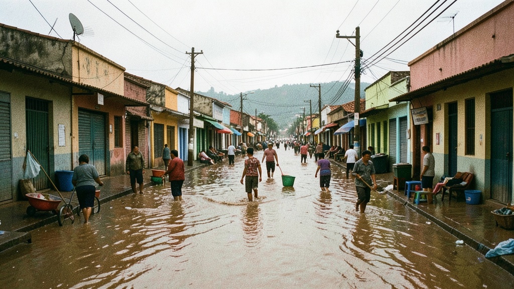Inundaciones en Guayaquil tras lluvias de carnaval; Inamhi advierte sobre persistencia del mal tiempo