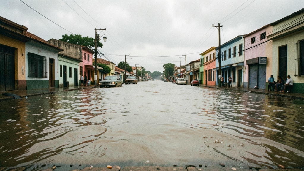 Marea alta del Estero Salado inunda calles en varios sectores de Guayaquil