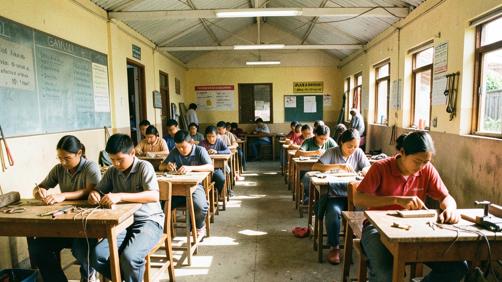De aprendices a maestros: egresados de ZUMAR enseñan oficios en Guayaquil