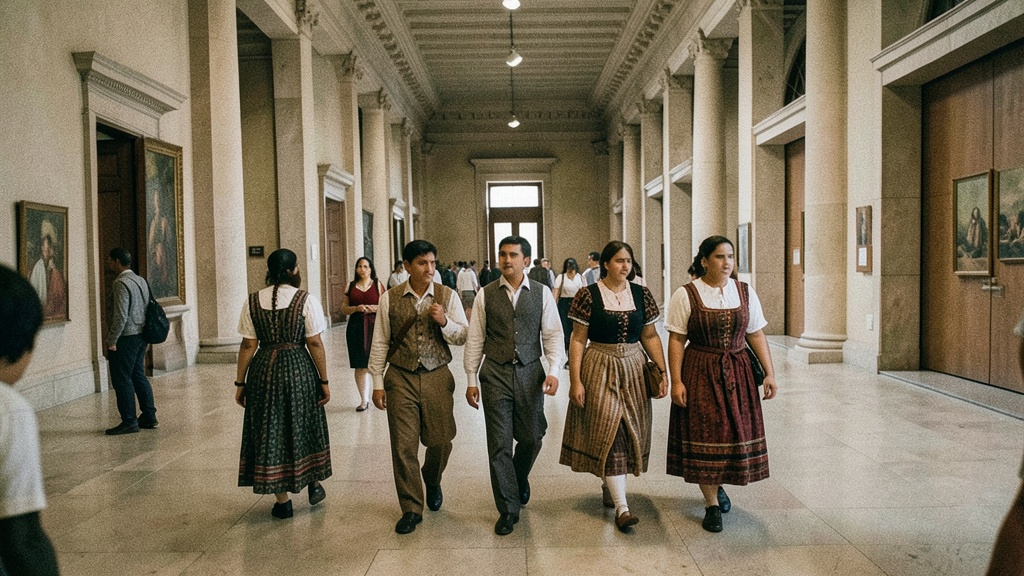 Jóvenes de Monte Sinaí visitaron el MAAC en la campaña Navidad Guayasense
