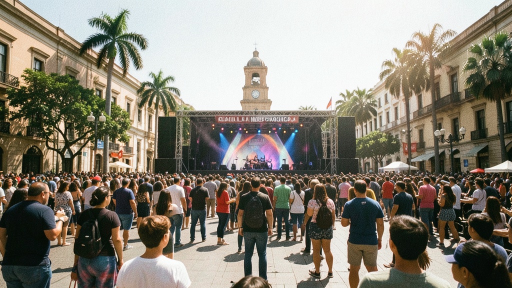 Guayaquil celebró sus 206 años con conciertos gratuitos en tres escenarios principales