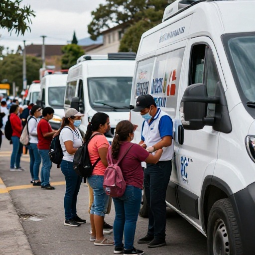 Clínica móvil del GAD Guayaquil lleva salud gratuita a familias de Bastión Popular