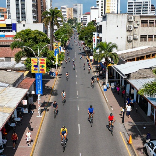 Ruta Centro revive el corazón de Guayaquil durante la Semana de la Movilidad