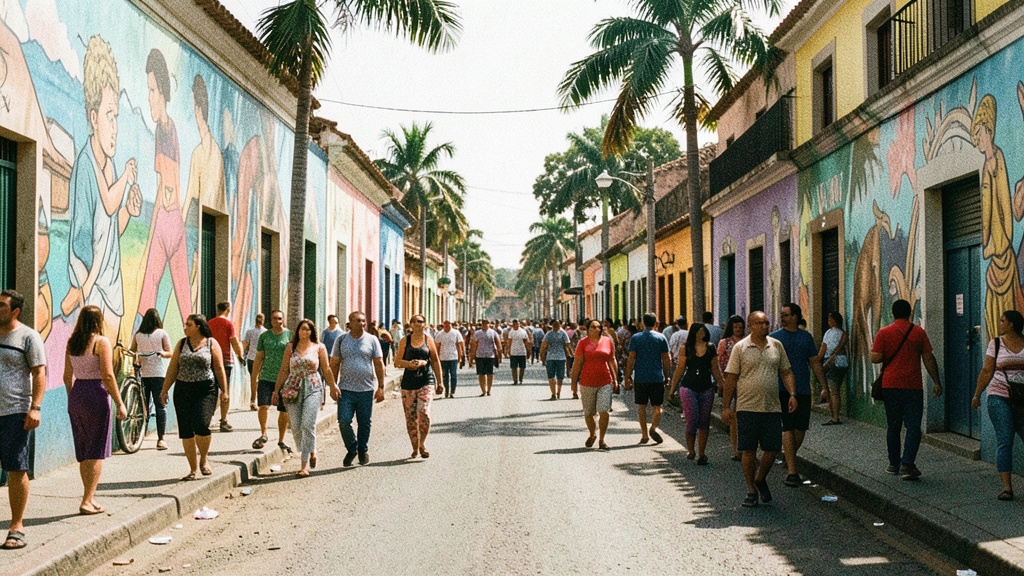 Ruta Centro llega a su edición 80 con arte y participación en Guayaquil