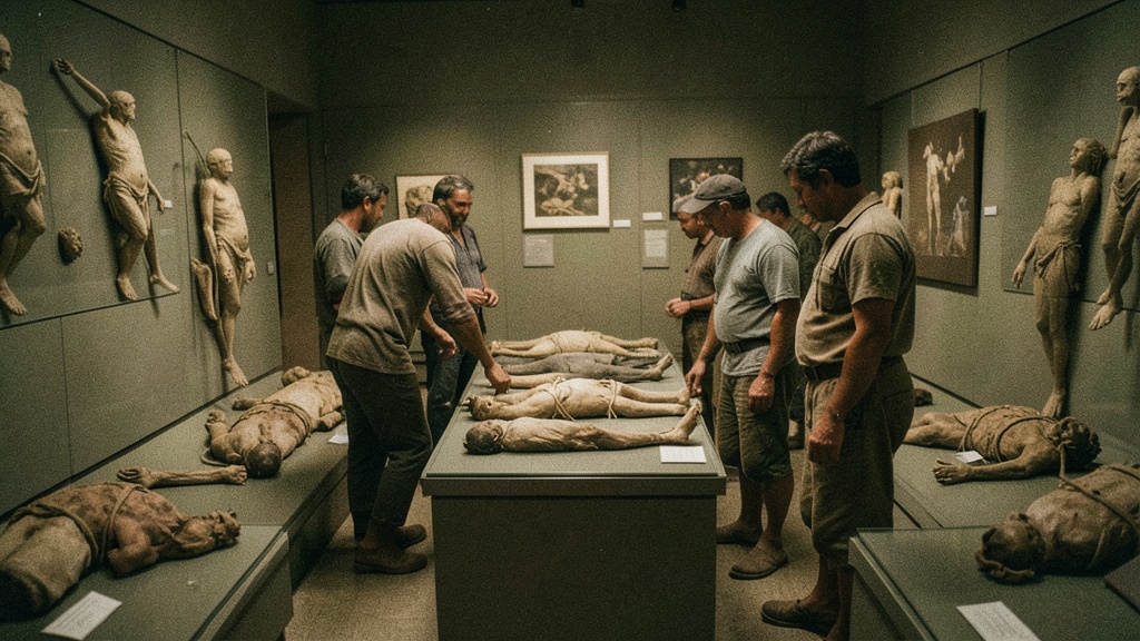 Laboratorios confirman: las cinco tzanzas del Museo Municipal son de hombres indígenas