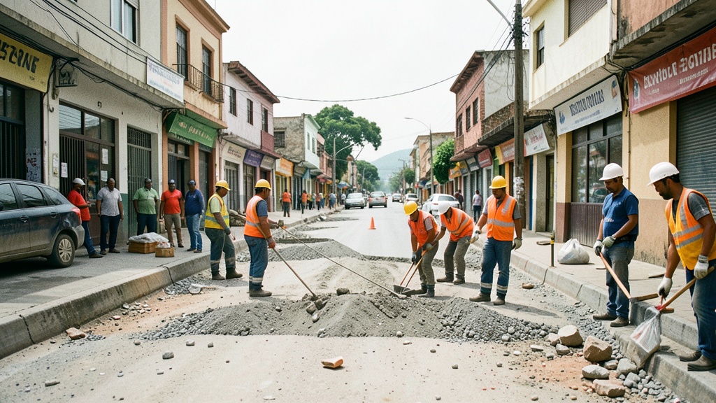 Avanza regeneración urbana en Barrio Quito con inversión de $567 mil