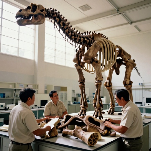 La ciencia ecuatoriana revela cómo los saurópodos sudamericanos alcanzaban las copas