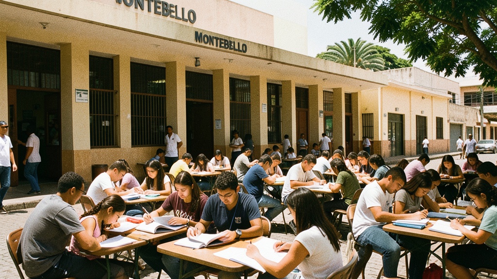 Casi 80 estudiantes de Montebello vivieron un día en la Biblioteca Municipal