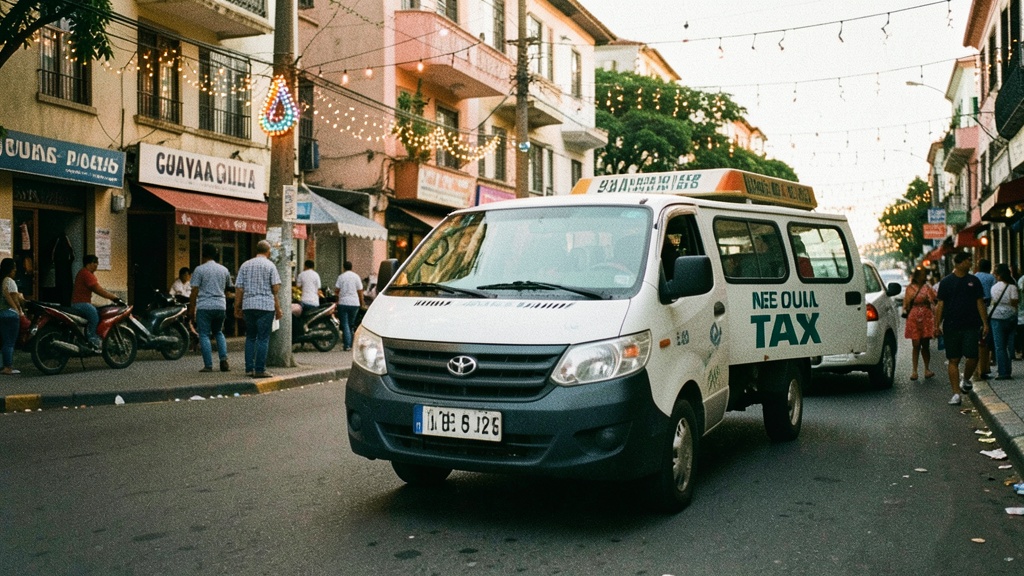 Guayaquil retoma cobro de impuesto vehicular en 2025 y abre corredor navideño en el Suburbio