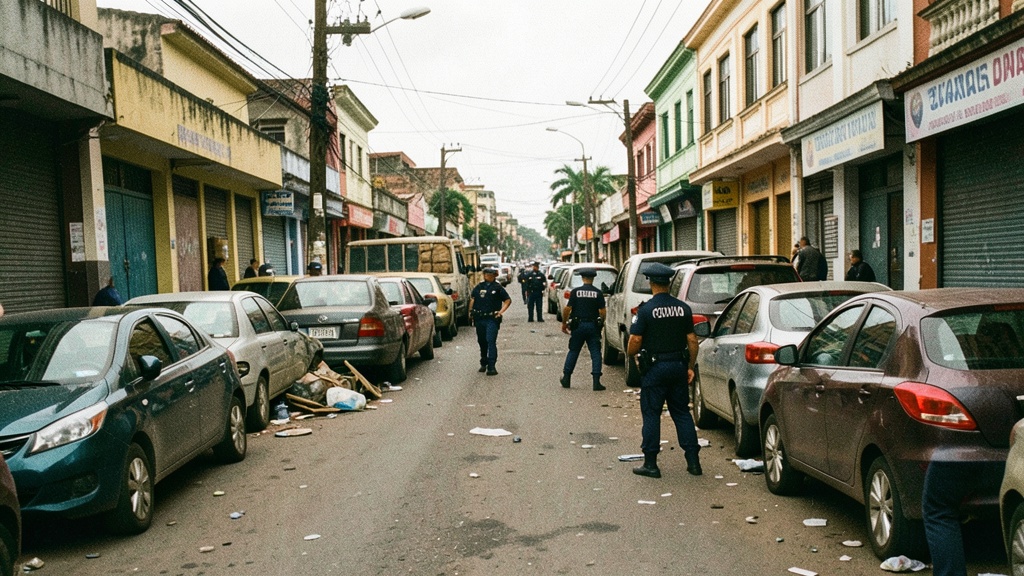 Operativo CAMEX en el norte de Guayaquil retira 85 vehículos y decomisa material