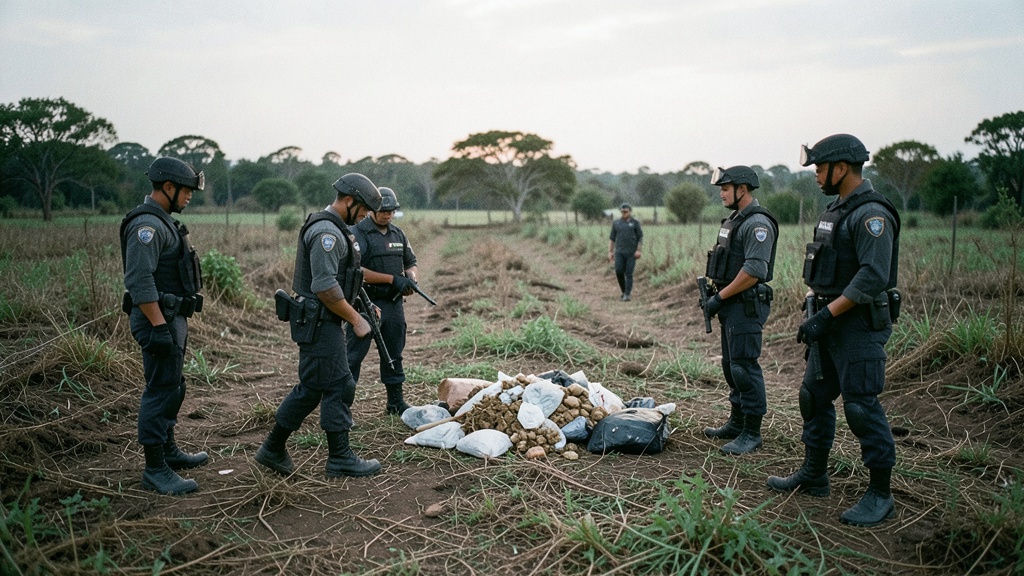 Desmantelan red narcotraficante en Posorja con 157,9 kg de cocaína