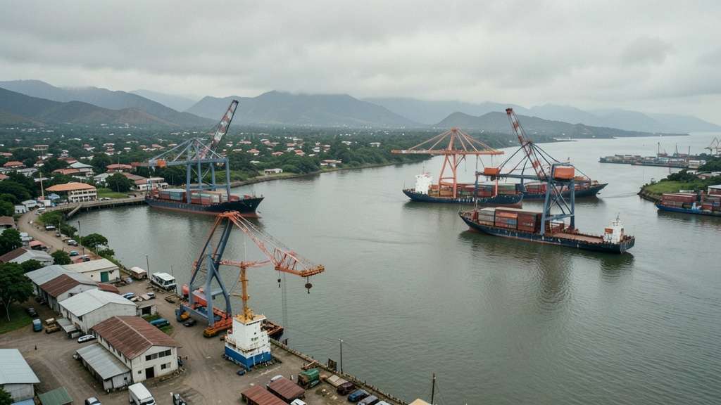 Puerto de Posorja suma dos grúas eléctricas para buques ultragrandes