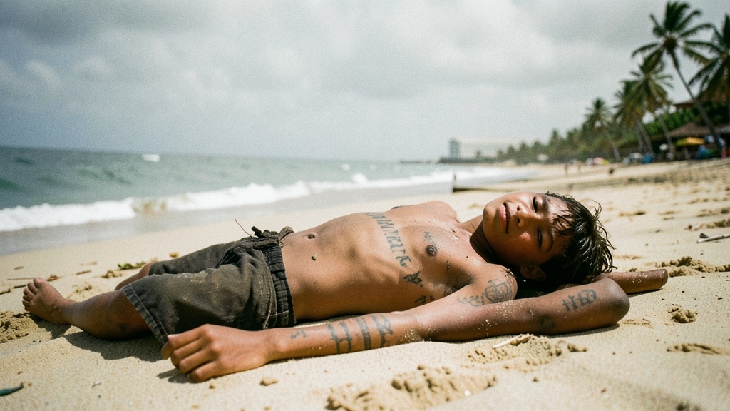 Hallazgo macabro en Playa Varadero: cuerpo desmembrado de joven identificado por tatuaje