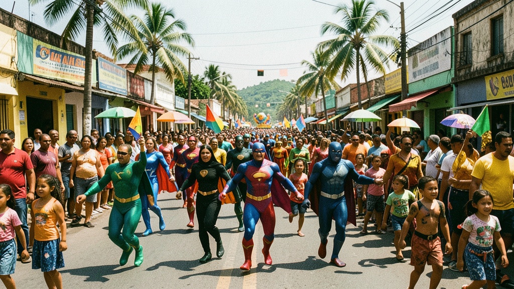 Guayaquil celebró el Día de las Personas Sordas con fiesta y superhéroes