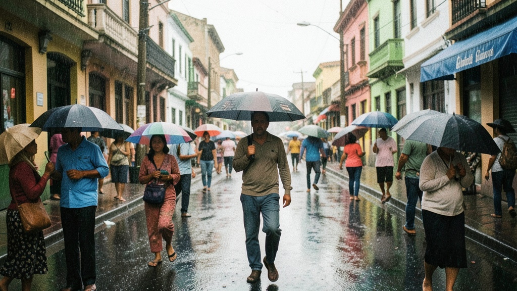 Inamhi emite alerta 83: lluvias intensas y riesgo de inundación para Guayaquil este lunes