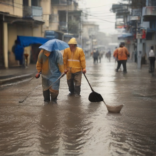 Lluvias en Guayaquil: Emapag e Interagua atienden inundaciones tras precipitaciones del 17 de agosto