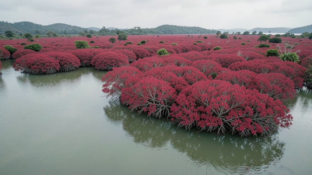 Puerto Posorja sembró 120.000 mangles rojos en Puná para proteger el ecosistema