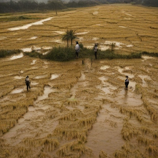 El Niño pone en jaque la producción de arroz en Ecuador