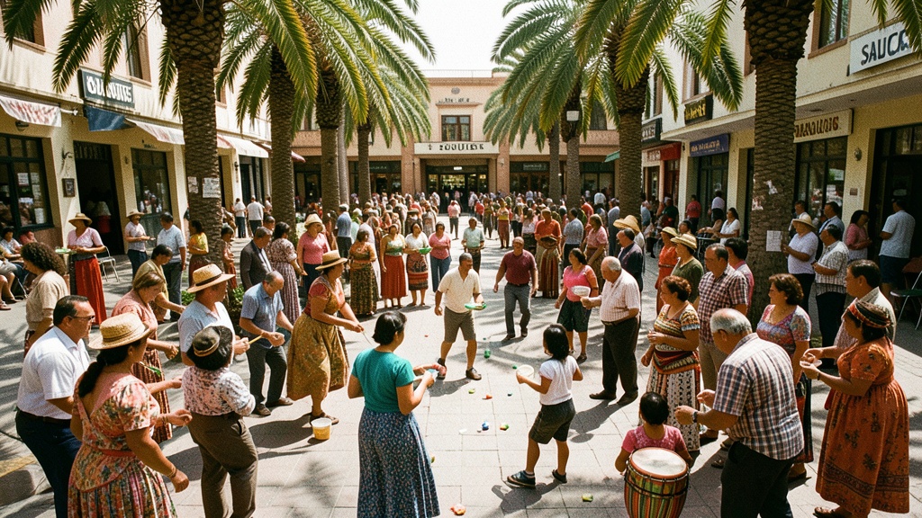 Festival del Barrio en Sauces 3 reunió a 80 vecinos con juegos tradicionales