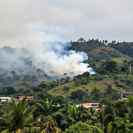 Guayaquil en alerta: ocho incendios forestales bajo vigilancia en Ecuador