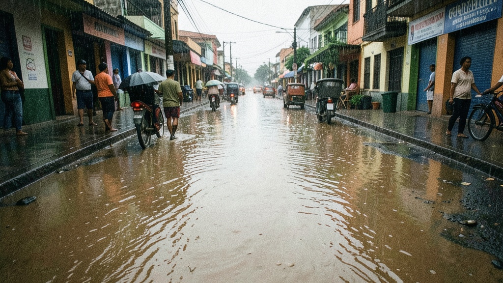 13 puntos con agua estancada en Guayaquil tras las lluvias