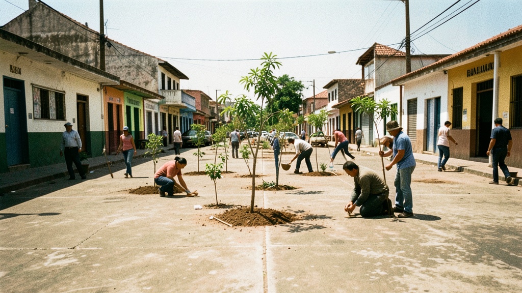Moradoras del Suburbio bautizan parque en construcción como Esperanza Renovada
