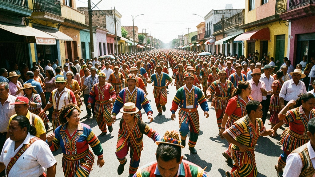 Pascuales vibró con 1.500 personas en el Desfile Comunitario de bandas y tradición