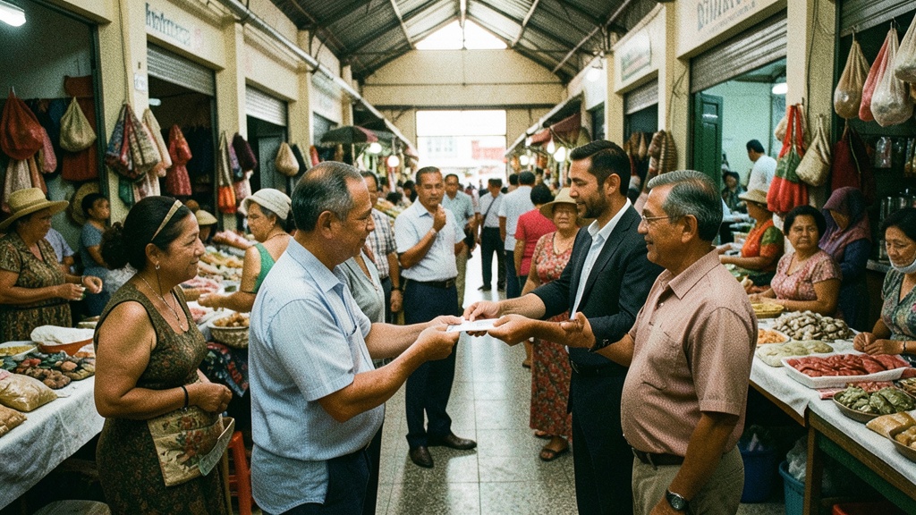 Gobernación del Guayas entregó 200 pruebas rápidas a artesanos del Mercado Artesanal