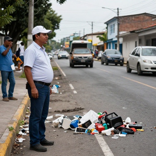 Alcaldía de Guayaquil advierte sobre 'jugada sucia' de botar basura en la vía pública