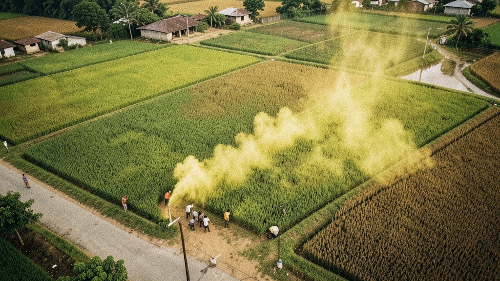 Fumigación contra el dengue llegó a Mucho Lote y Sergio Toral este 29 de enero