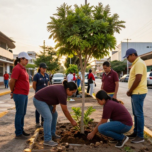 La visión ecológica del Gobierno: árboles como patrimonio vivo para Guayaquil