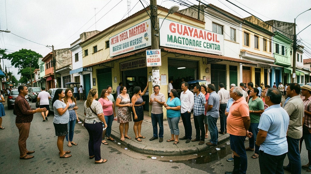 Guayaquil inauguró el primer centro de atención para migrantes en Ecuador
