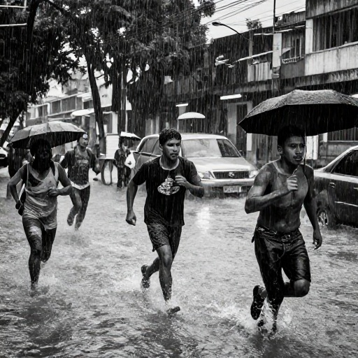 Lluvias récord en Guayaquil: Septiembre duplicó las precipitaciones del 97-98
