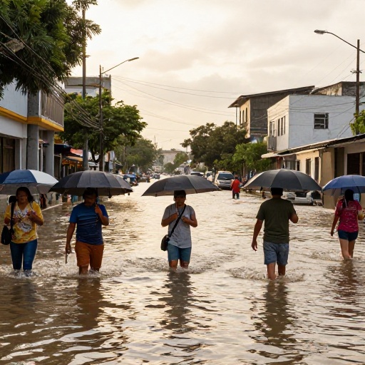 Segura EP advierte sobre acumulación de agua en Guayaquil por mareas altas
