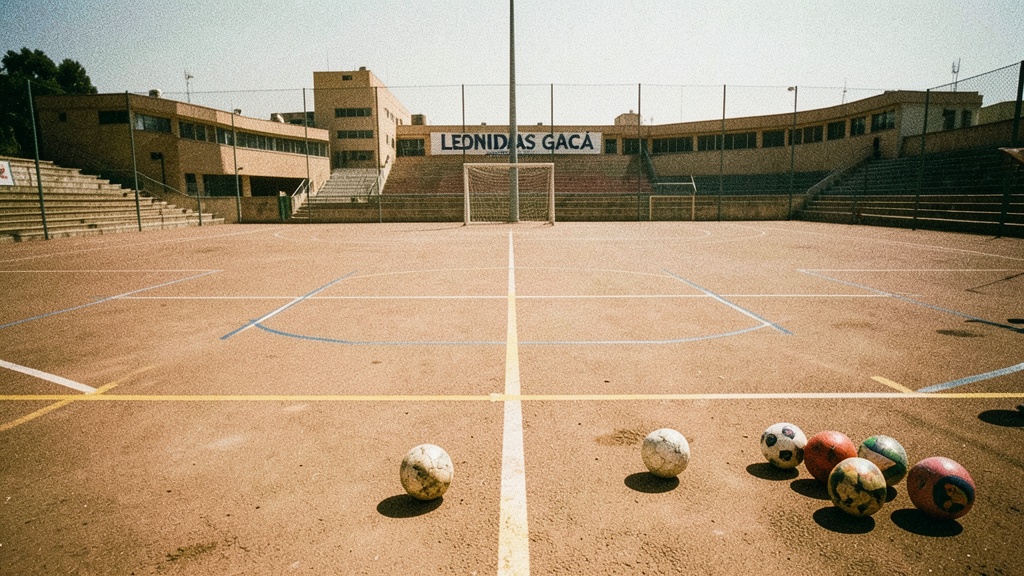 Alcaldía entregó balones y mejoró canchas en Leonidas García