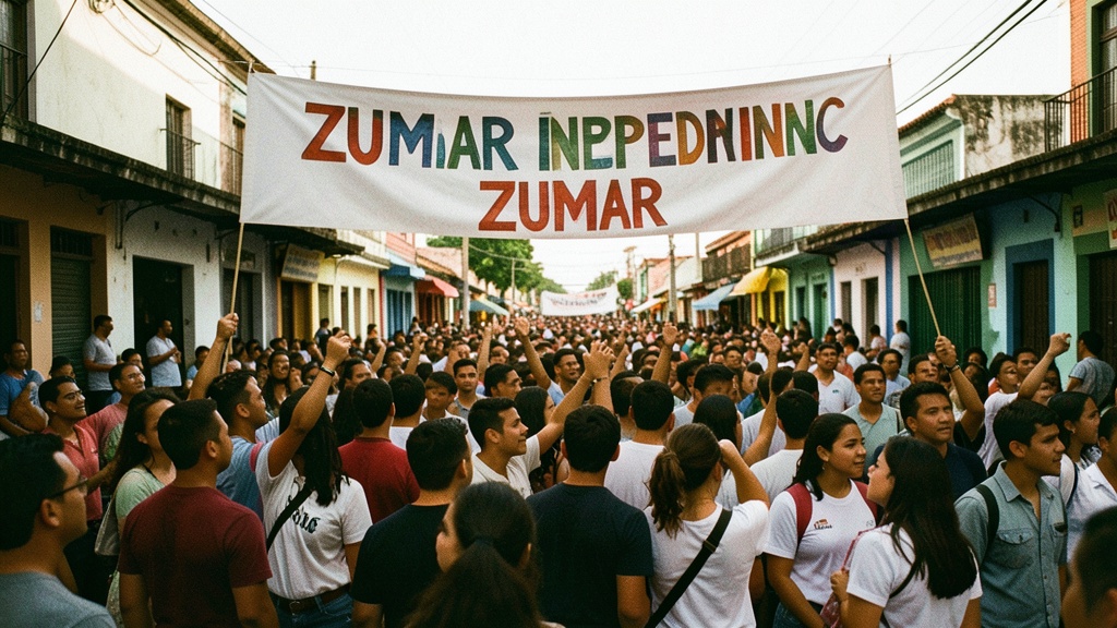 Pregón estudiantil de ZUMAR cerró las fiestas de Independencia en Guayaquil