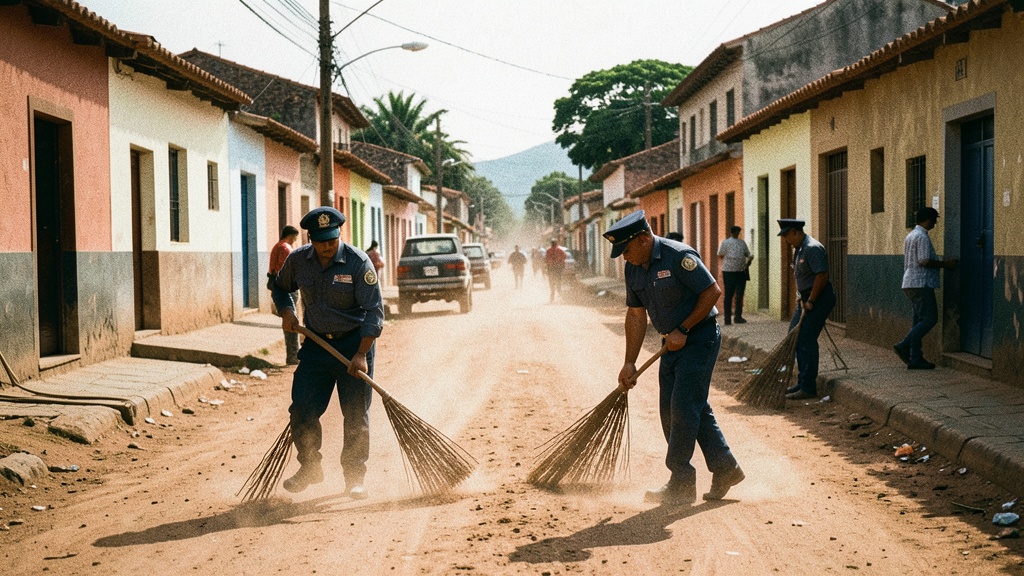 Brigadas de limpieza recorren Sauces 5 y 6 para mejorar el aseo urbano