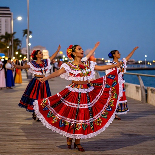 El Malecón 2000 fue escenario de la segunda Barra de Ballet Más Grande del Ecuador