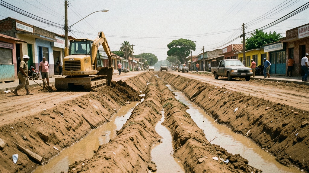 Mejoran drenaje en Renacer para frenar inundaciones en el Suburbio Oeste