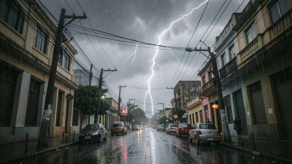 Inamhi advierte: lluvias y tormentas eléctricas azotan a Guayaquil este fin de semana