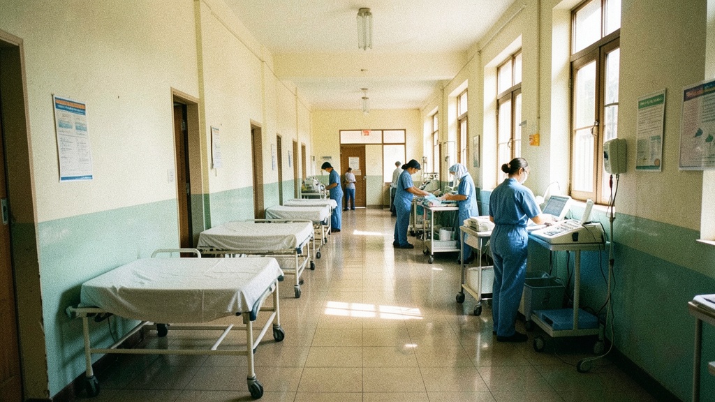 Hospital Monte Sinaí recibe 40 camas UCI y 10 médicos para atender a Guayaquil