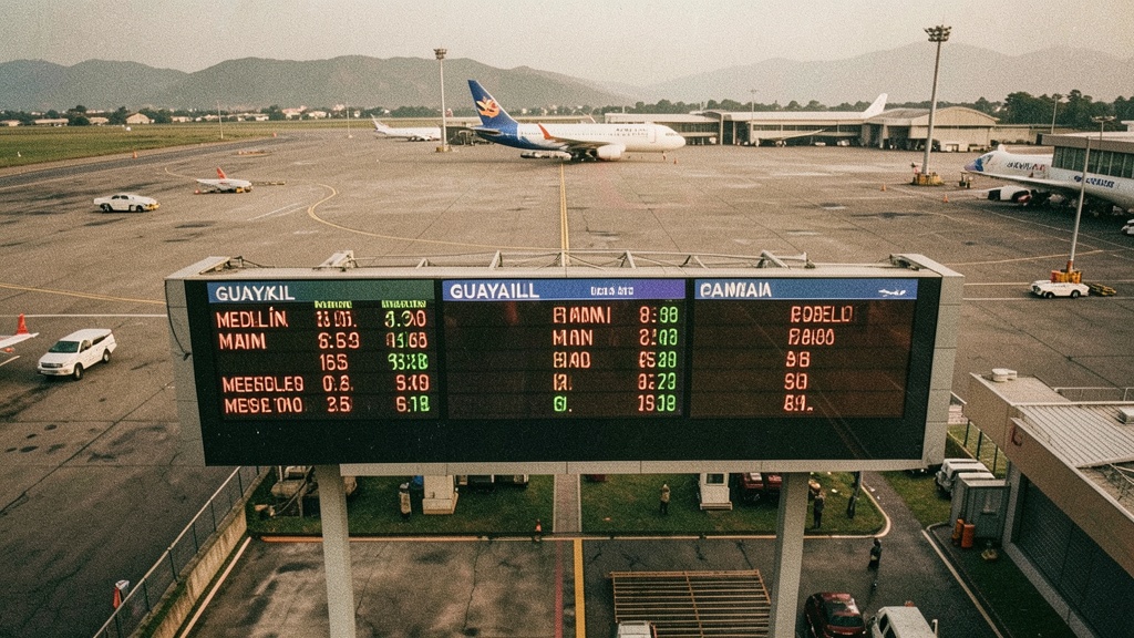 Pasajes aéreos desde Guayaquil: precios para Miami, Medellín y Panamá bajo los $800