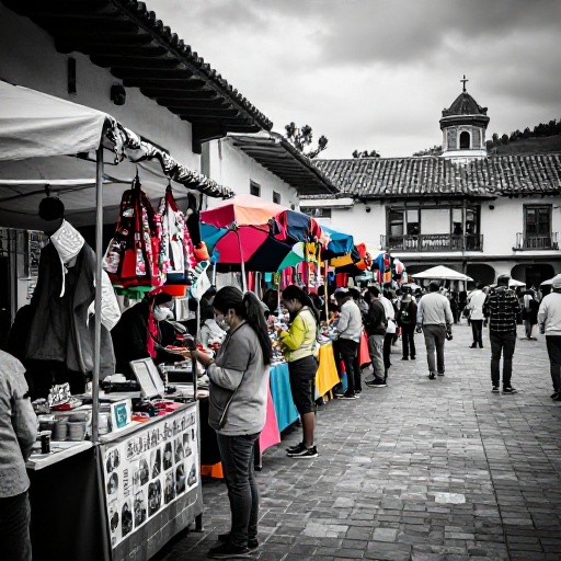 Feria Aldea Mágica llenó la Plaza San Francisco con vida y emprendimiento